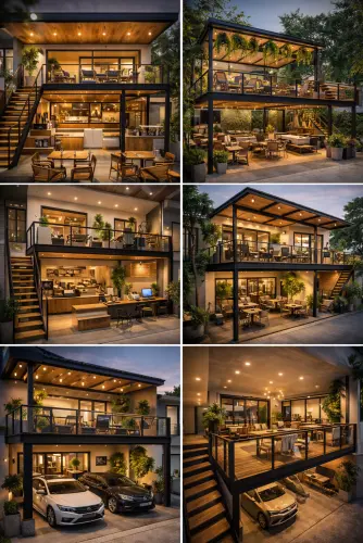 Mezannine Cafe Modern di Arjasari